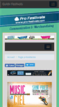 Mobile Screenshot of guide-festival.com